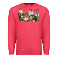 Cardinal us army coffee cups Premium Sweatshirt - OliviaCreatesArt