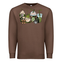 Chestnut us army coffee cups Premium Sweatshirt - OliviaCreatesArt