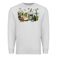 Dove Grey us army coffee cups Premium Sweatshirt - OliviaCreatesArt