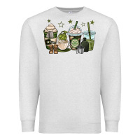 Oatmeal Heather us army coffee cups Premium Sweatshirt - OliviaCreatesArt