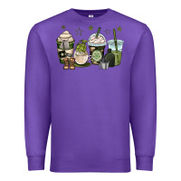 Purple us army coffee cups Premium Sweatshirt - OliviaCreatesArt