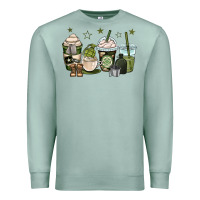 Seafoam us army coffee cups Premium Sweatshirt - OliviaCreatesArt