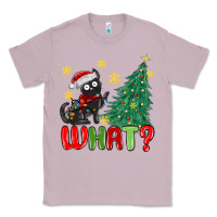 Lilac christmas  cat  what Classic Tee - MaliasSmallBusiness