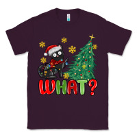 Plum christmas  cat  what Classic Tee - MaliasSmallBusiness