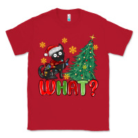 Red christmas  cat  what Classic Tee - MaliasSmallBusiness