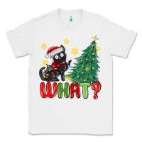 White christmas  cat  what Classic Tee - MaliasSmallBusiness