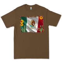 Cacao mexico flag sunflower cactus Premium Tee - AdoDesignShop