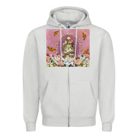 Dove Grey my last flying fuck Zipper Hoodie - TumblerDesignByShophia