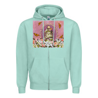 Seafoam my last flying fuck Zipper Hoodie - TumblerDesignByShophia