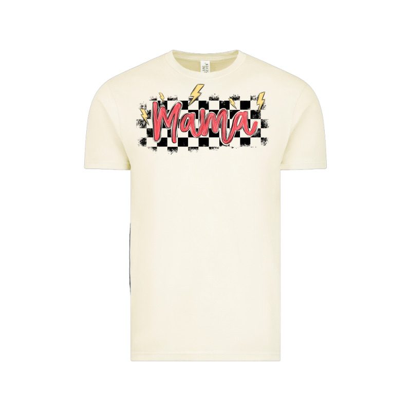 Checkered Mama Vintage Tee by MaliasSmallBusiness | Teevron