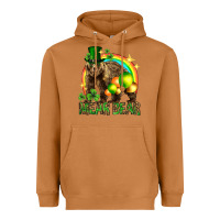 Meerkat St. Patrick's Day mear bear Heavyweight Hoodie - HowdyJamesFarm
