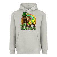 Moon Dust St. Patrick's Day mear bear Heavyweight Hoodie - HowdyJamesFarm