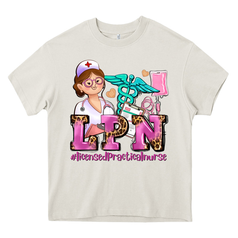 Lpn Licensed Practical Nurse Heavy Core Tee by AdoDesignShop | Teevron