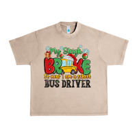 French Oak my sleigh broke so now i am a school bus driver Urban Heavy Tee - MaliasSmallBusiness