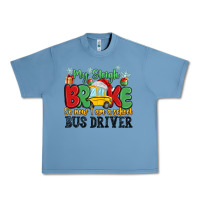 Pebble Blue my sleigh broke so now i am a school bus driver Urban Heavy Tee - MaliasSmallBusiness