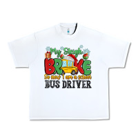 White my sleigh broke so now i am a school bus driver Urban Heavy Tee - MaliasSmallBusiness
