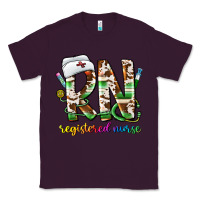 Plum rn registered nurse Classic Tee - CowhideDigitalArt