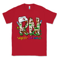 Red rn registered nurse Classic Tee - CowhideDigitalArt