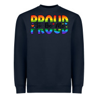 Navy proud to be me Heavyweight Sweatshirt - Artiststas
