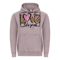 Vintage Zinc love like jesus Vintage Hoodie - MaliasSmallBusiness