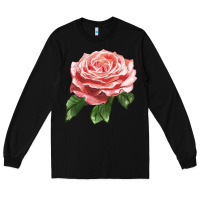 Black America Rose Long Sleeve Tee - LillyAllenDesigns