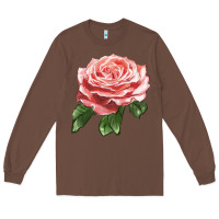Chestnut America Rose Long Sleeve Tee - LillyAllenDesigns