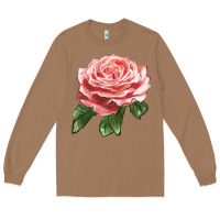 Toasted Coconut America Rose Long Sleeve Tee - LillyAllenDesigns