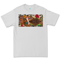 Dove Grey western turquoise gemstone horse cowhide leopard floral background lic Premium Tee - Artiststas