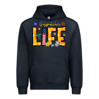 Navy name tribute to first responder dispatchers Urban Hoodie - CowhideDigitalArt
