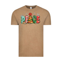 Vintage Coffee peace Vintage Tee - MaliasSmallBusiness