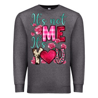 Charcoal Heather it s not me it s you Premium Sweatshirt - OliviaCreatesArt