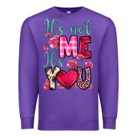 Purple it s not me it s you Premium Sweatshirt - OliviaCreatesArt