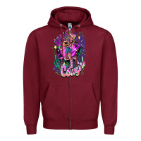 Burgundy Space cowgirl Zipper Hoodie - HowdyJamesFarm