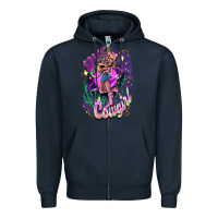 Navy Space cowgirl Zipper Hoodie - HowdyJamesFarm