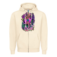 Sandshell Space cowgirl Zipper Hoodie - HowdyJamesFarm