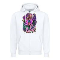 White Space cowgirl Zipper Hoodie - HowdyJamesFarm