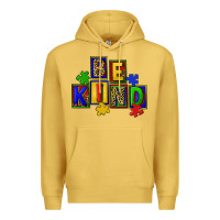 Antique Gold Be kind Premium Hoodie - CowGirlArtShop