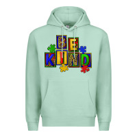 Seafoam Be kind Premium Hoodie - CowGirlArtShop