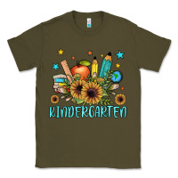 Army Green kindergarten Classic Tee - JahusDesignShop