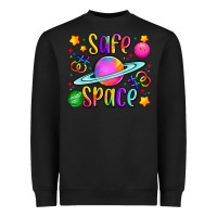 Black safe space Heavyweight Sweatshirt - Artiststas