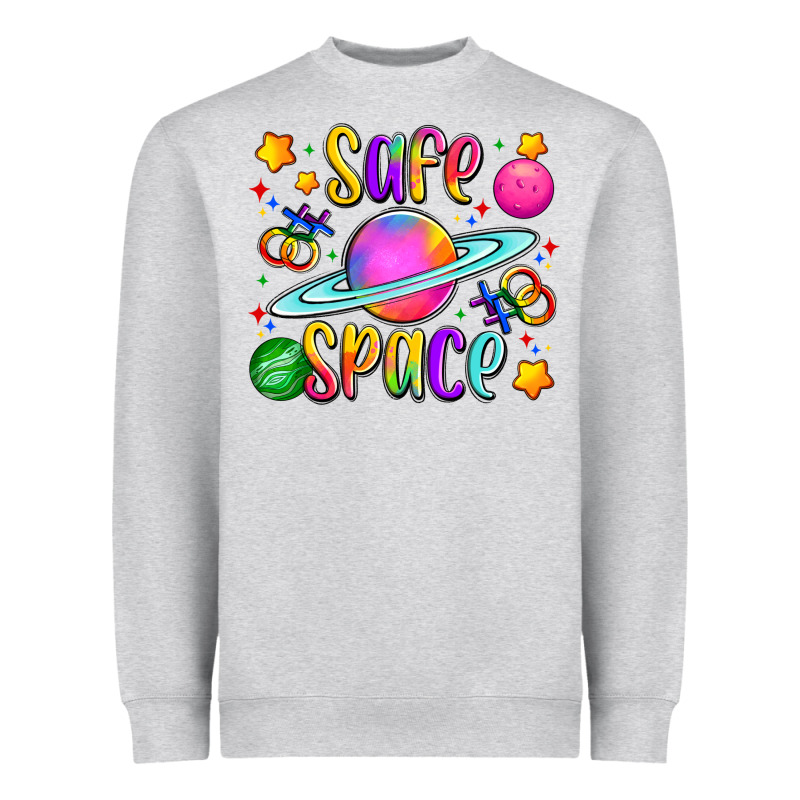 Safe Space Heavyweight Sweatshirt by Artiststas | Teevron
