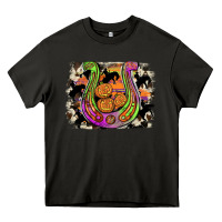 Asphalt halloween horseshoe Heavy Core Tee - JahusDesignShop