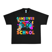 Black game over back to school Urban Heavy Tee - NancyCooperArtShop
