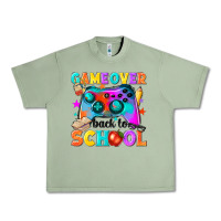 Oil Green game over back to school Urban Heavy Tee - NancyCooperArtShop
