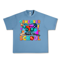 Pebble Blue game over back to school Urban Heavy Tee - NancyCooperArtShop