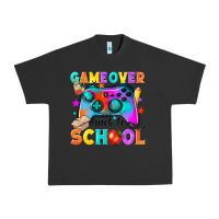 Pigment Black game over back to school Urban Heavy Tee - NancyCooperArtShop