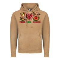 Vintage Camel peace love reindeer christmas Vintage Hoodie - NancyCooperArtShop