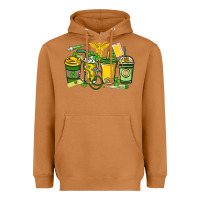 Meerkat St. Patrick's Day Nurse coffee cups Heavyweight Hoodie - HowdyJamesFarm