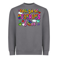 Storm everyone deserves love Heavyweight Sweatshirt - Artiststas