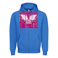 True Royal love angel Zipper Hoodie - TumblerDesignByShophia